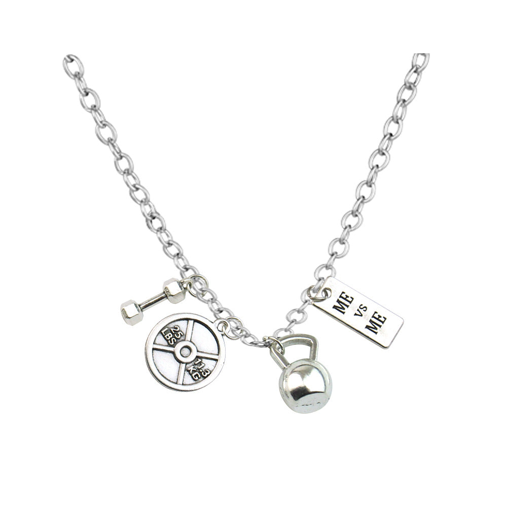 Fitness Charm Necklace – Strength Collection