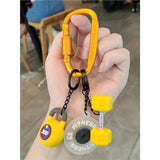 Barbell & Kettlebell Keychain