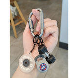 Barbell & Kettlebell Keychain