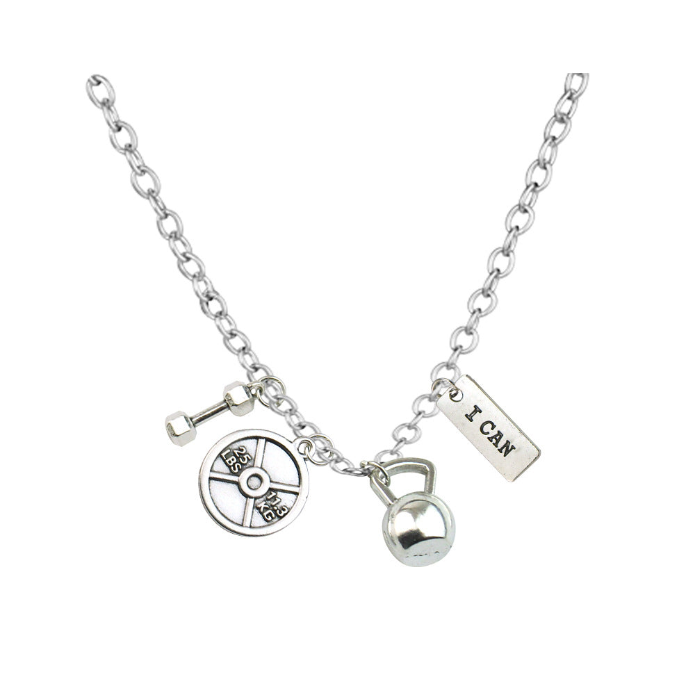 Fitness Charm Necklace – Strength Collection